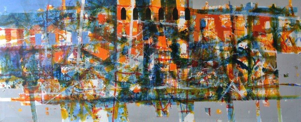 O.P  Esplosioni di colore  70X170