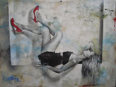 O.P Red shoes 150x200