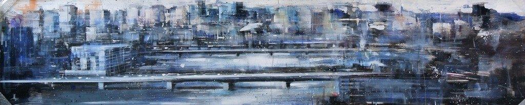 Paesaggio sognato 50x200