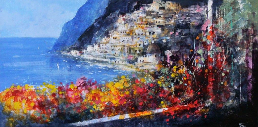 Fioritura ad amalfi 60x120