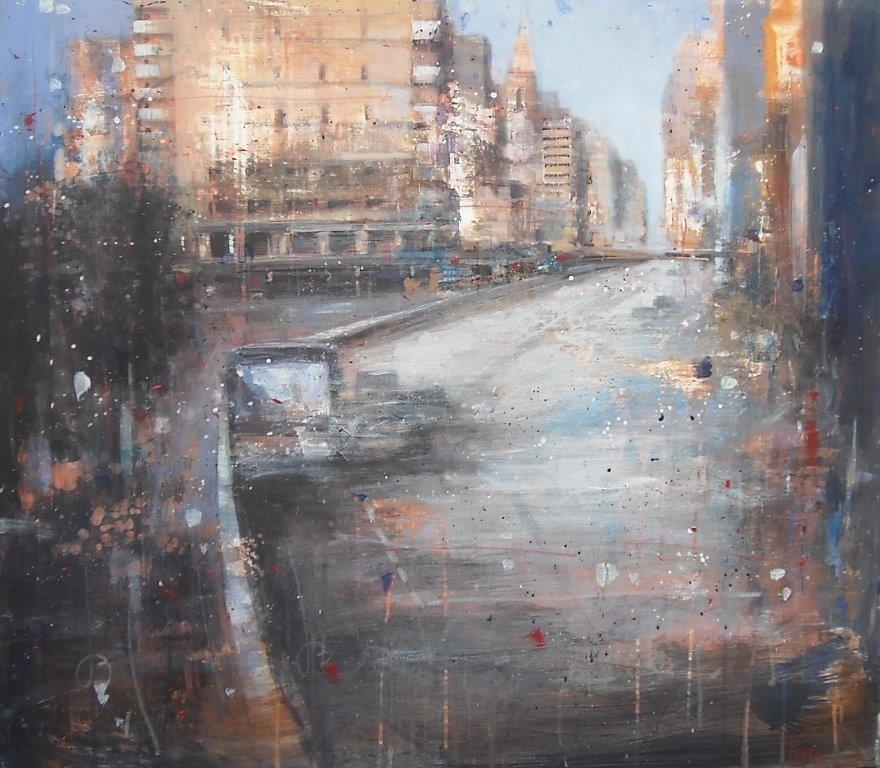 Un giorno in città 80x90