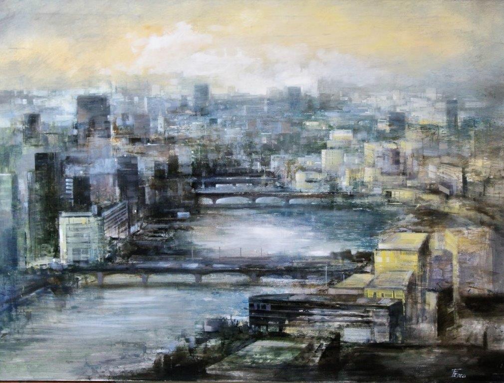 Ricordo di un viaggio 90x120