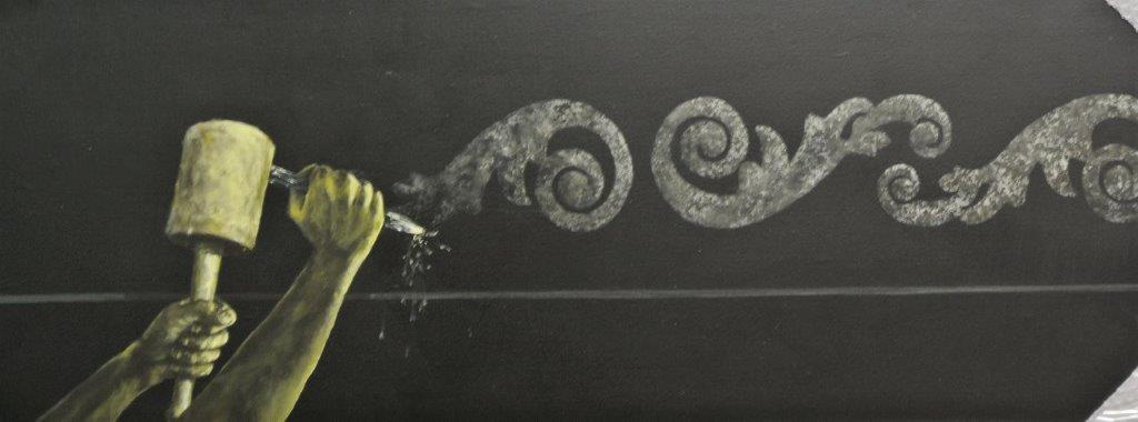 Scolpire nel buio 50x120