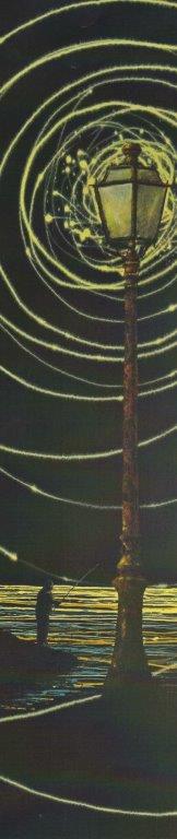 Notturno e lampione 50x200