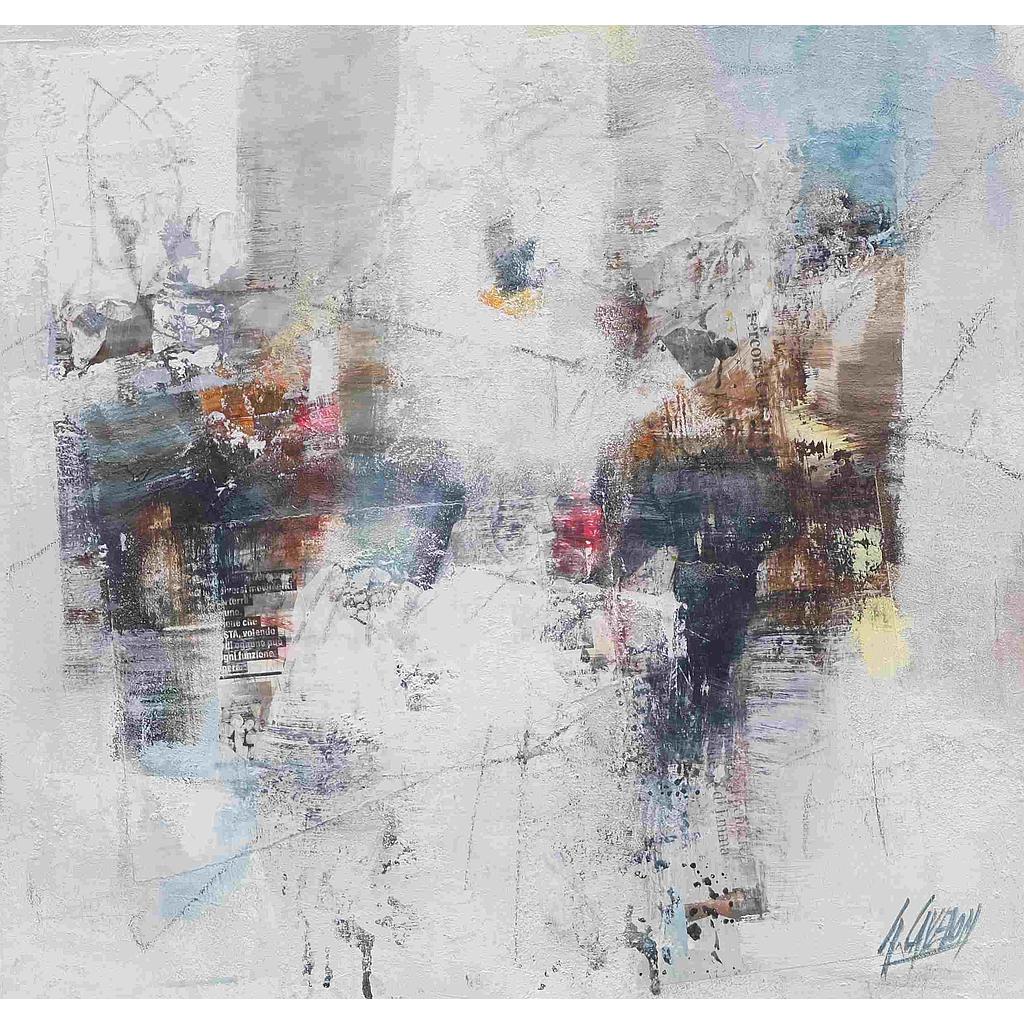 47x45 Paesaggio Astratto