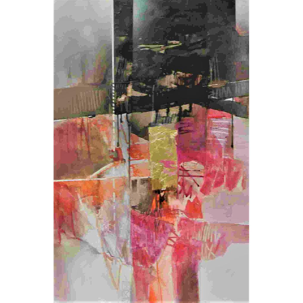 Col vento rosa. (I) 100x150