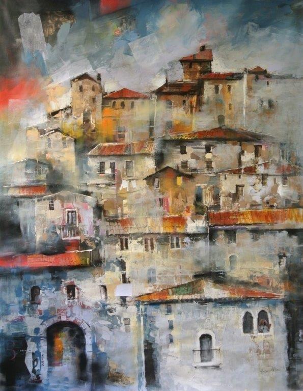 O.P Paesaggio 130x170