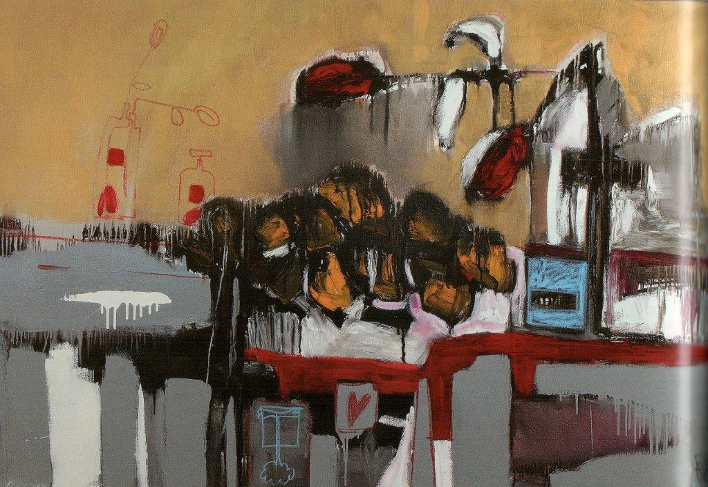 O.P 1 libro natura morta con limoni 100x150