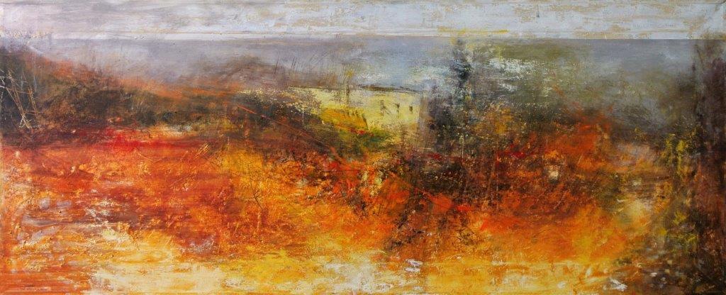 O.P Vibrazione cromatica 70x170