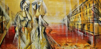 O.P Confidenza a Venezia 100x200