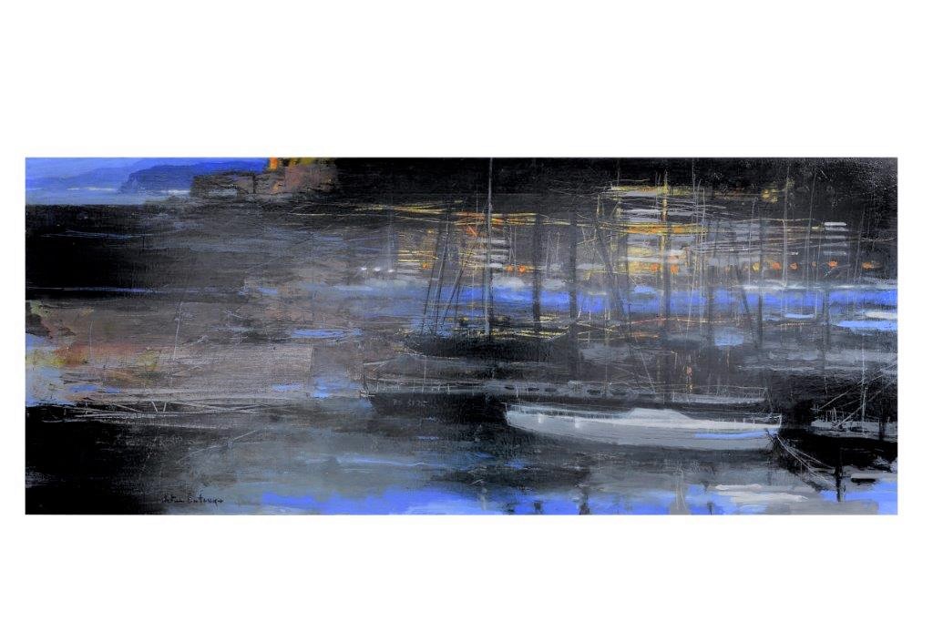 O.P Luci nel porto 70x170