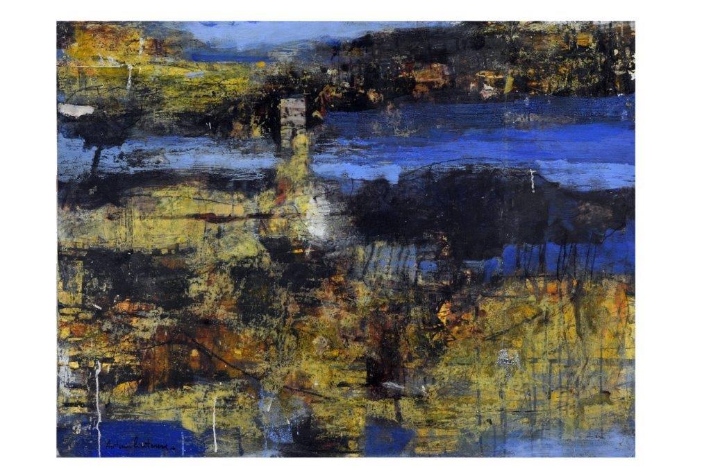 O.P Paesaggio fluviale 79x103