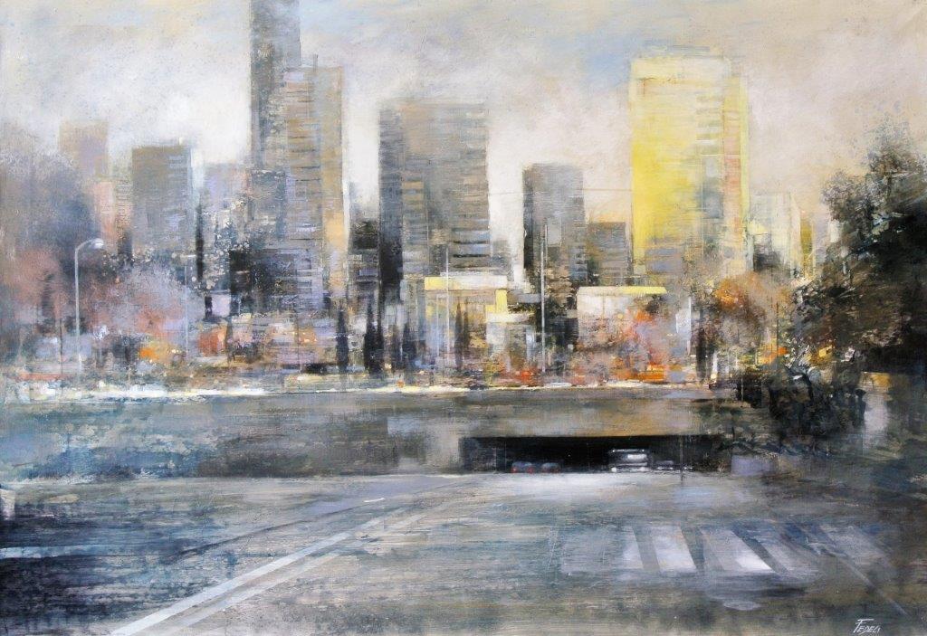 Prime luci in città 90x130