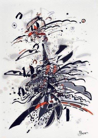 O.P Piccole macchie 56x76