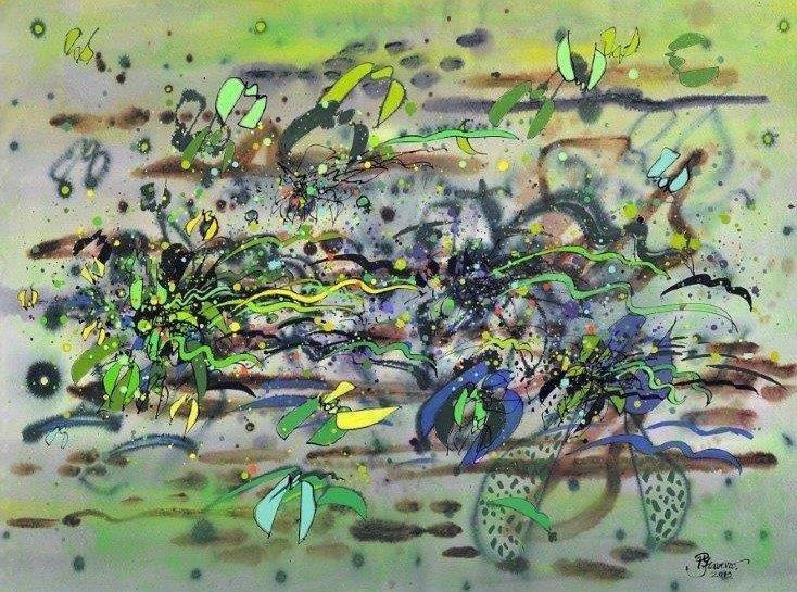 O.P Profondo verde 56x76