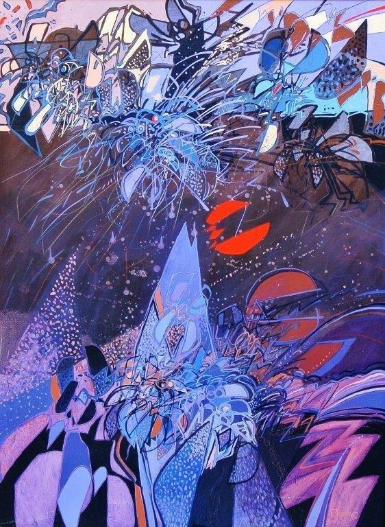 O.P La mano sopra l'idolo 90x120