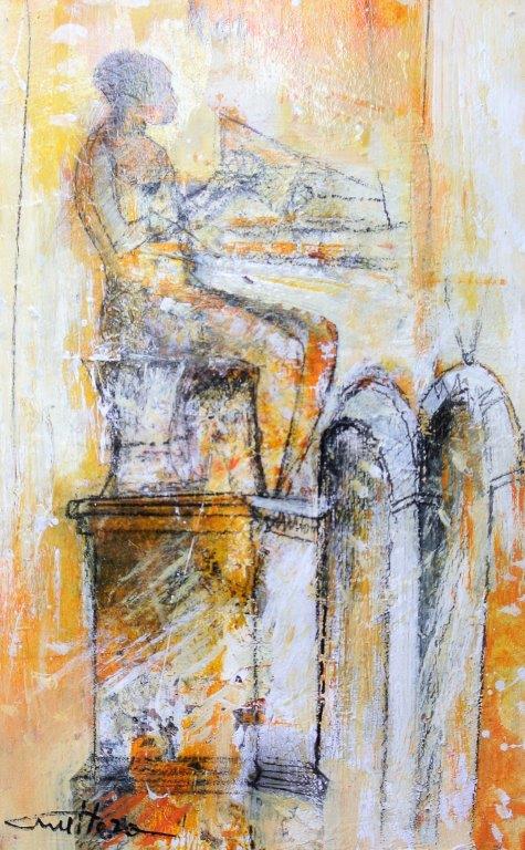 Riflessioni per un dipinto  20x31