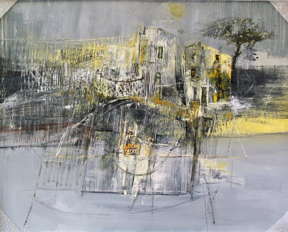 Paesaggio del Pò 80x100