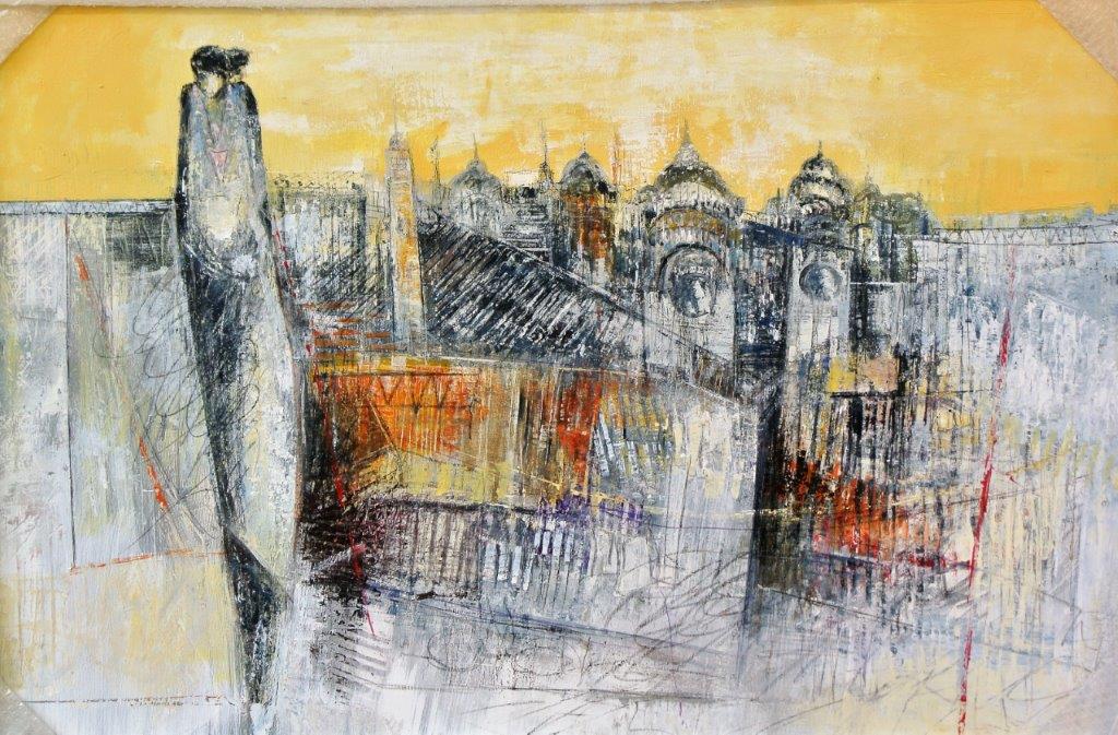 Città tunisina 80x120