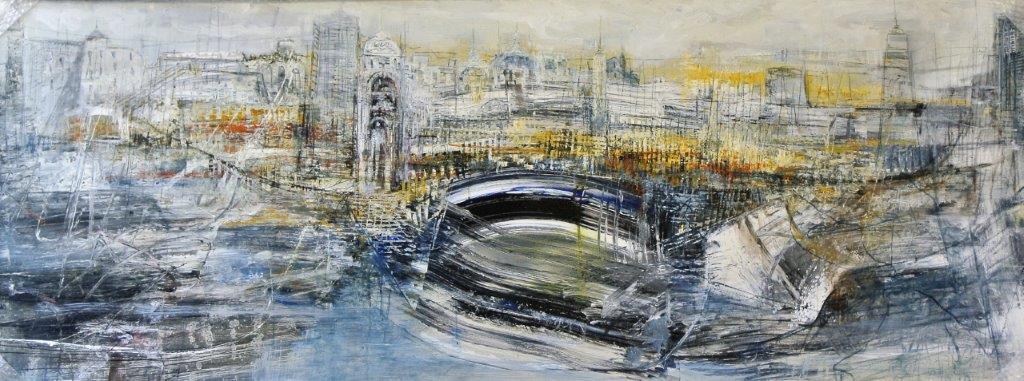 Paesaggio tunisino 80x200