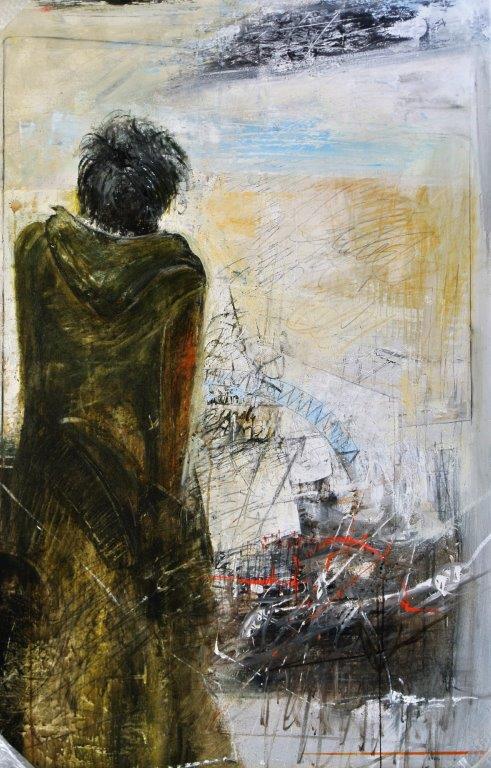 Lascio il mio pensiero 100x150