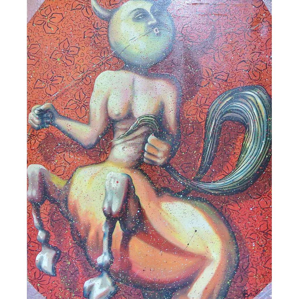 O.P Divinità remota 100x120