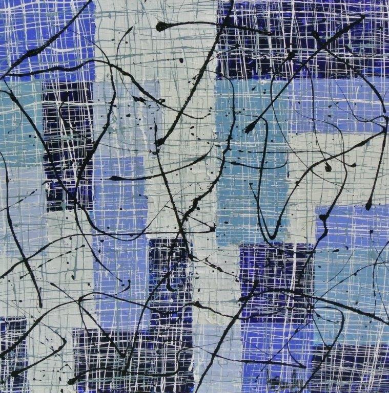 Chiacchere e gocce di pioggia 60x60