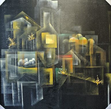 O.P Sogno alpino 128x128