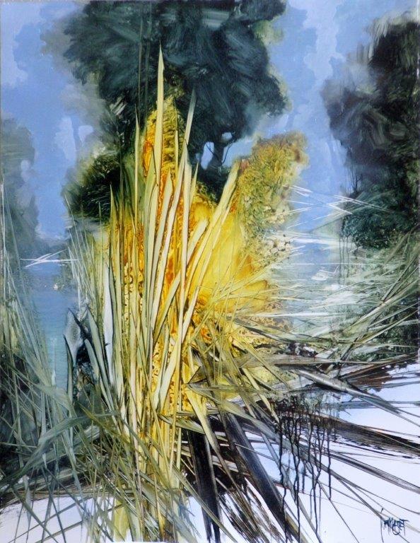 Paesaggio fluviale 70x90