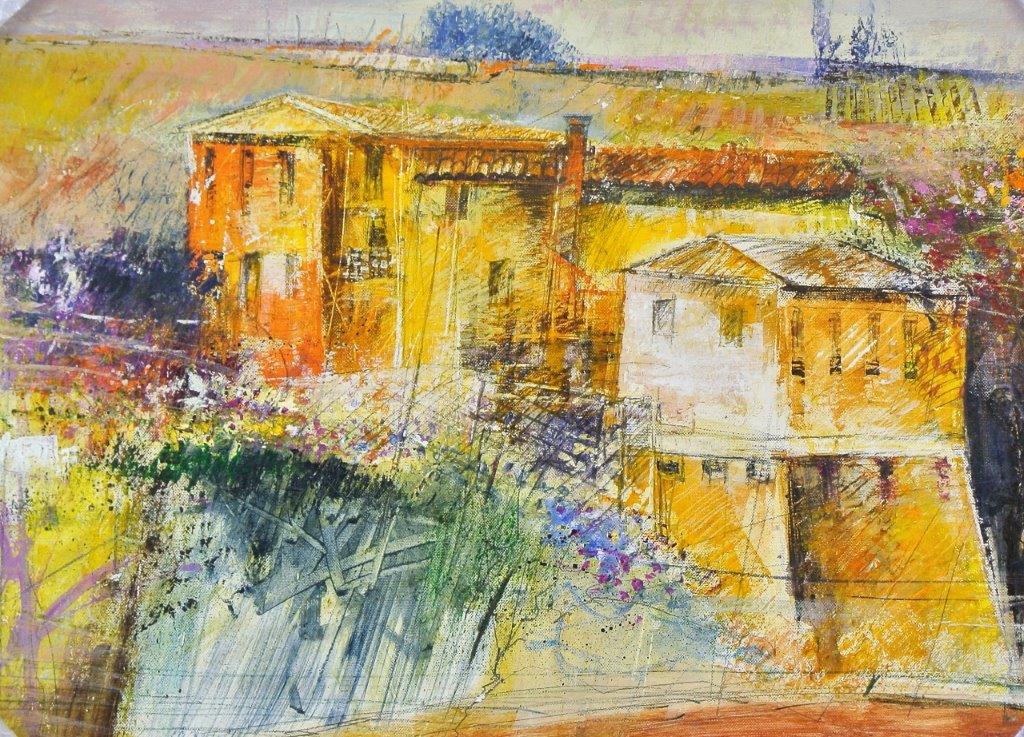 Verso le colline fiorentine 50x70