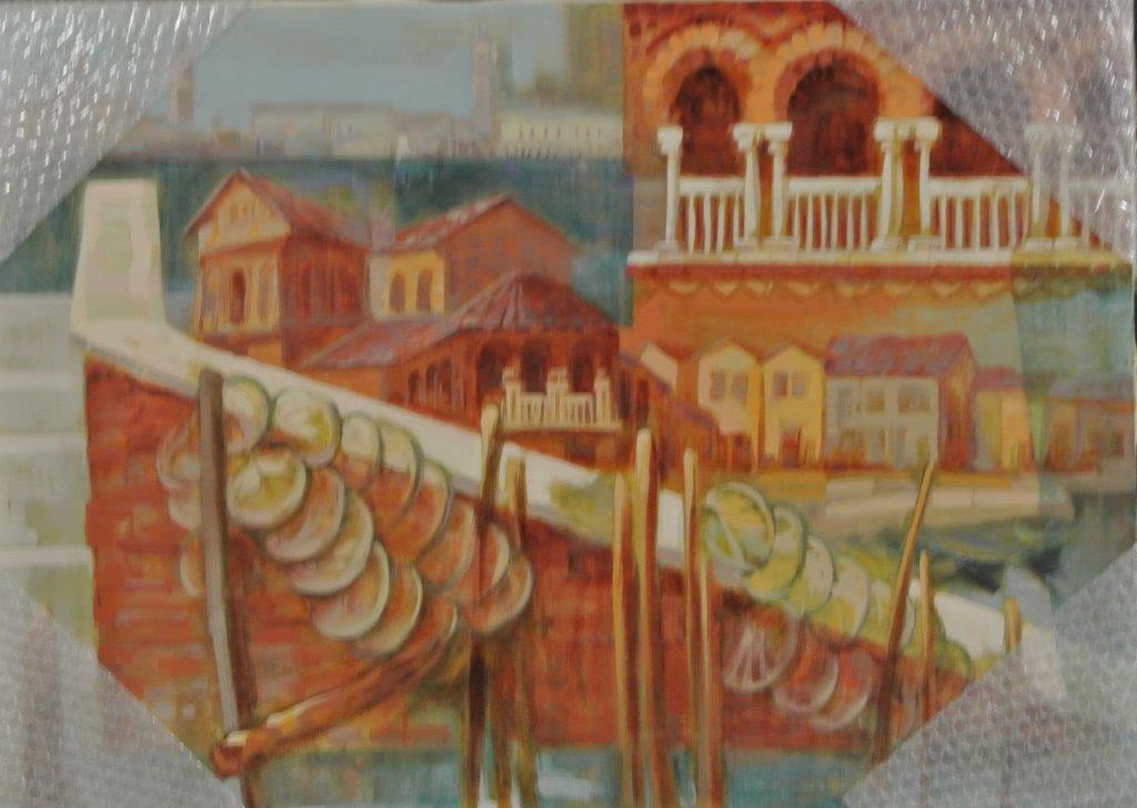 Veduta da calle Veneziane 50x70