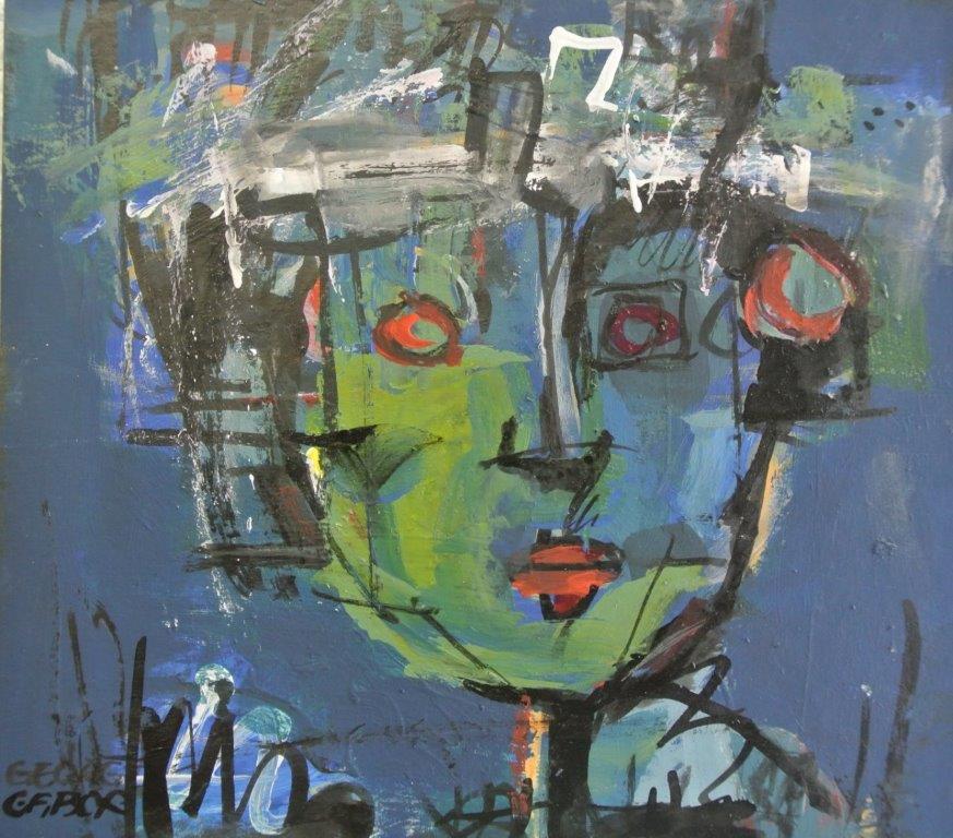 22.5x25.5 Studio della figura comtemplazione