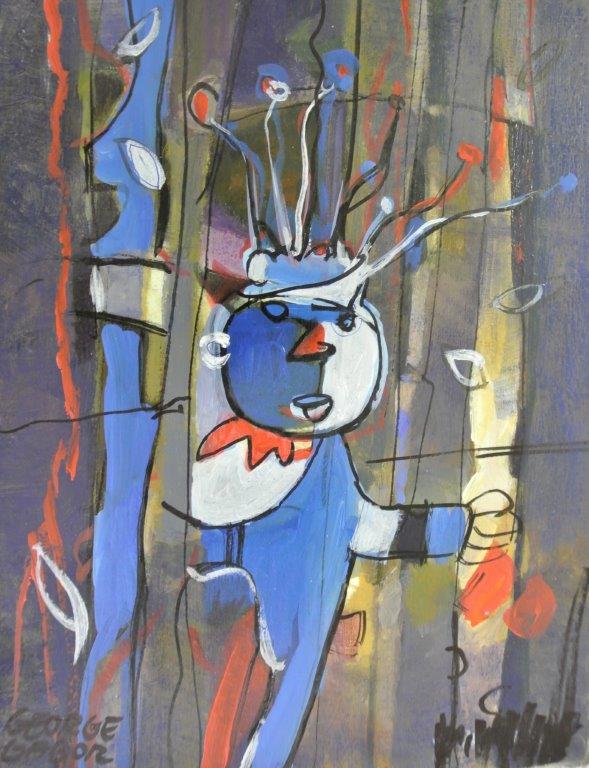 27x35 Il clown del bosco