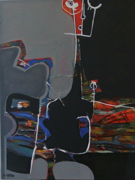 Il rosso di mezzanotte 60x80