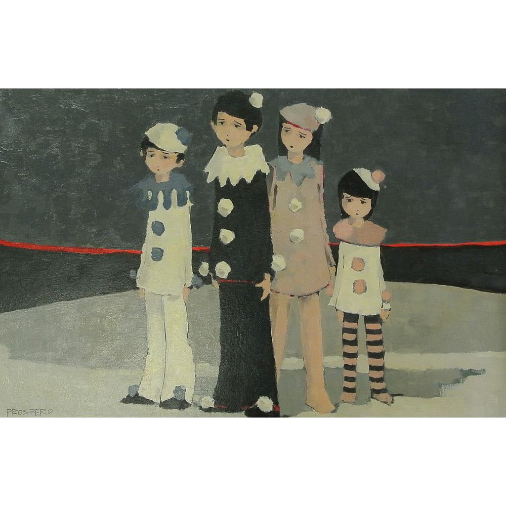 La prima volta in pubblico 50x70