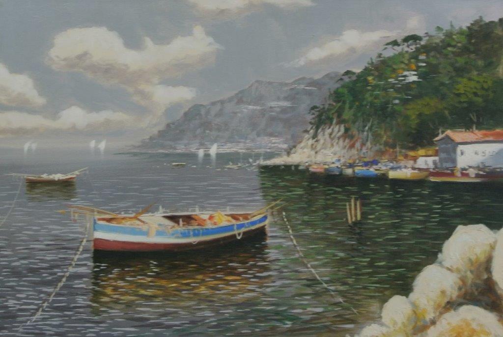 Paesaggio pescatori 40x60