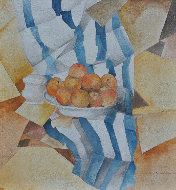 Composizione di frutta. (I) 70x70