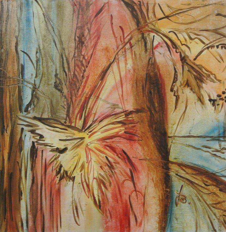 Foglie d'autunno. 70x70