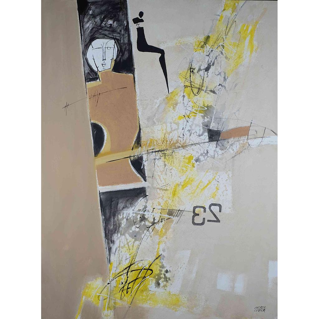 130x170 Le stagioni del silenzio III