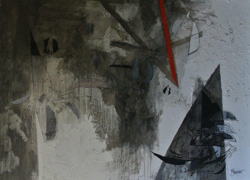 Aggrappato al cielo 130x170