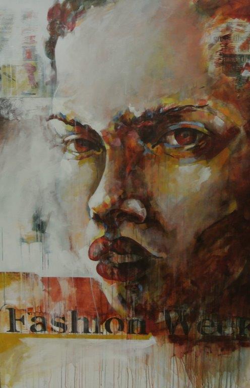 Riflessioni in passerella 100x150