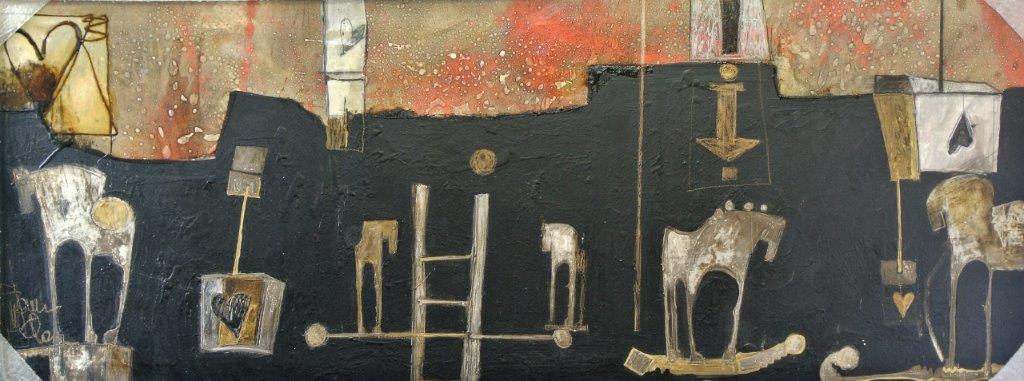 Composizioni di pensieri lontani 70x170