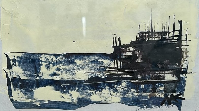 30x30 Paesaggio di mare