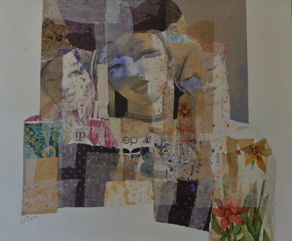 Composizione di occhi d'intesa 100x120