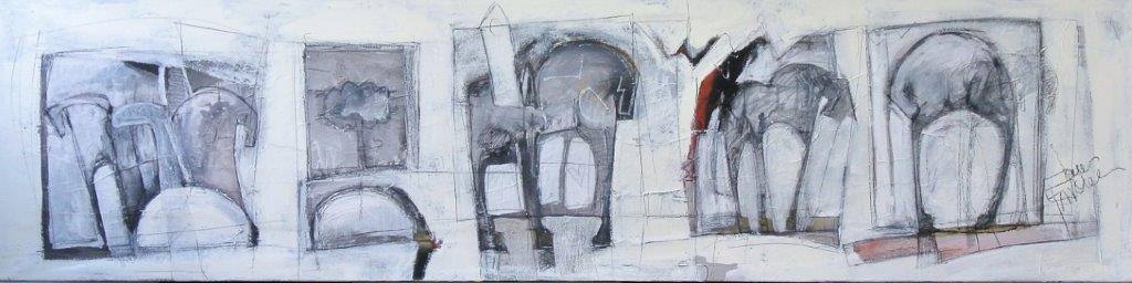 50x200 Equilibri di ricordi su ripiani di ricordi insoliti