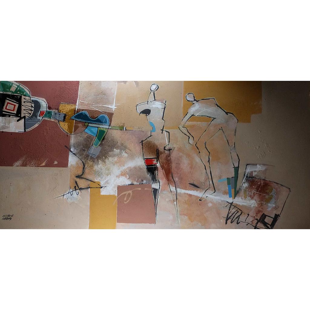 100X200  Fantasie su un granello di sabbia IV- lamina