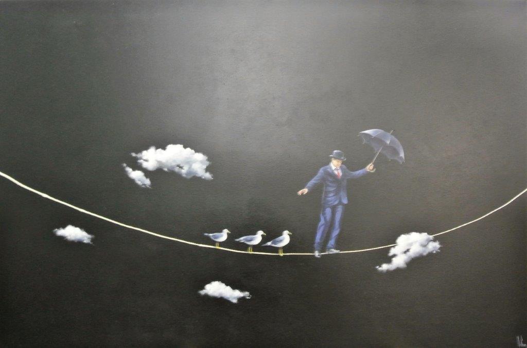 Siamo sospesi 100x150