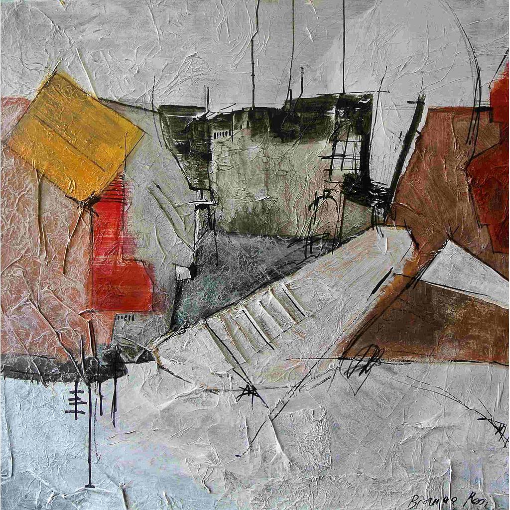 Piramide blu 100x100