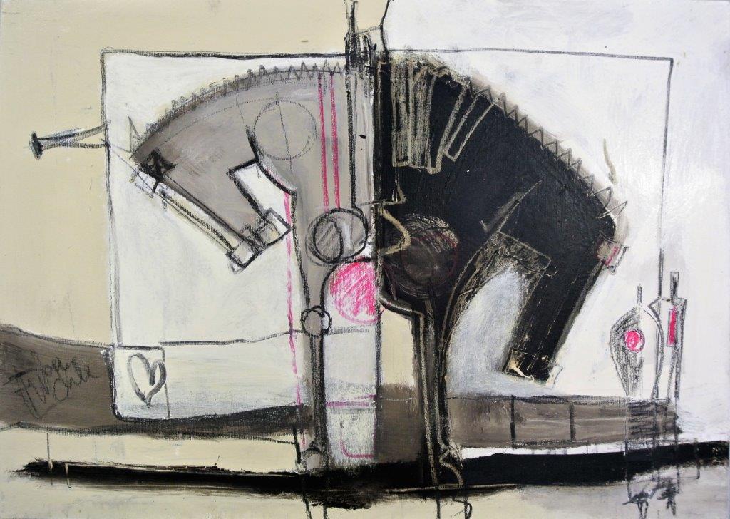 Composizione di nature su ripiani n.2