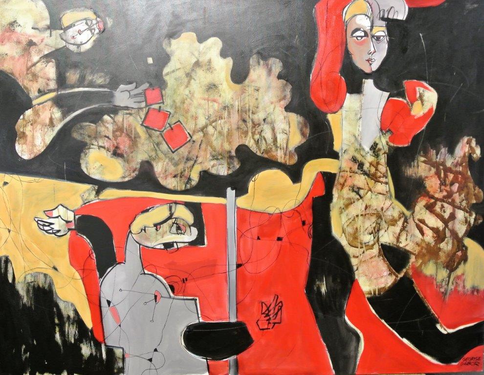 Albero con le mele quadrate 130x170